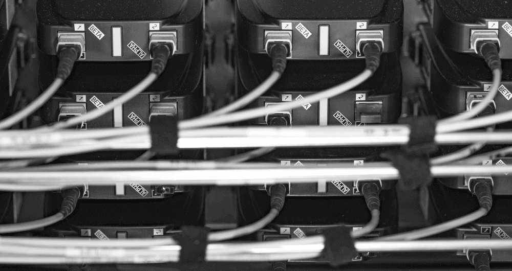 Macquarie Telecom offer dedicated server hosting in the cloud, colocation or managed hosting services Cable wirings