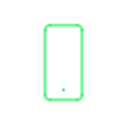 Telecom mobile icon