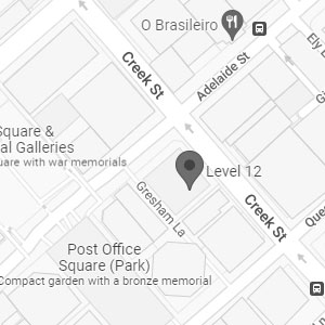 Macquarie Cloud Services - Brisbane office map
