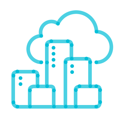 Cloud managed services Cloud managed services icon