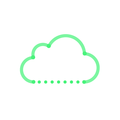 cloud colocation icon